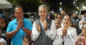 Inaugura Pepe Chedraui modernización de luminarias LED en San Baltazar Campeche