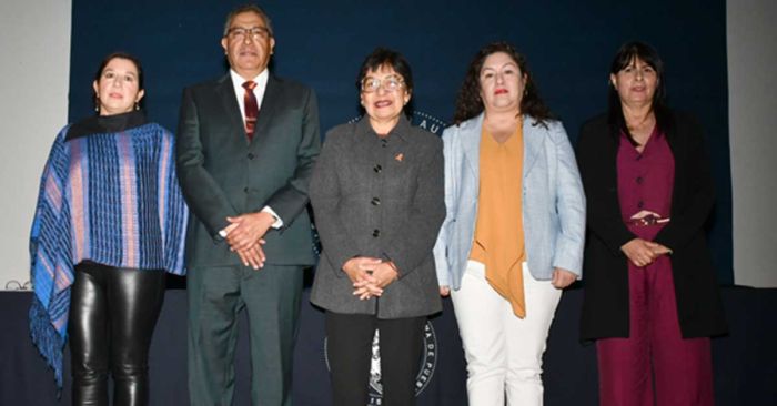 Participa Lilia Cedillo en primer informe del Instituto de Ciencias BUAP