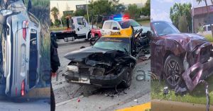 Convierten a Vía Atlixcáyotl en pasarela de accidentes
