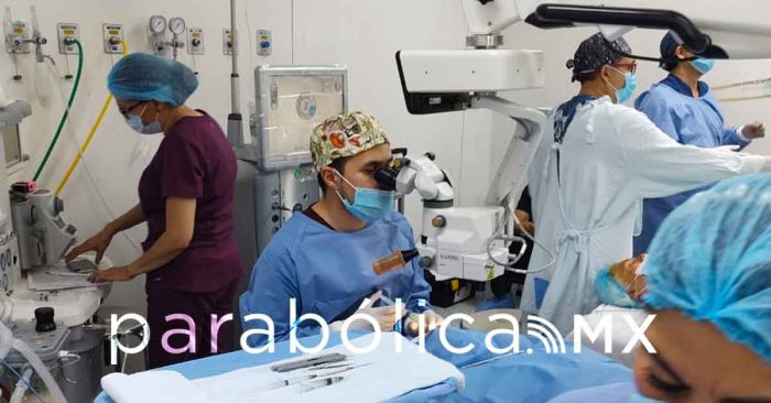Devuelve IMSS Puebla la vista a 83 pacientes en exitosa jornada de cirug&iacute;a de catarata