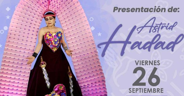 Invita Ariadna Ayala la presentación de Astrid Hadad en Atlixco