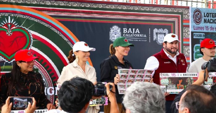 Presenta Lotería Nacional en Tijuana el Sorteo México con M de Migrante