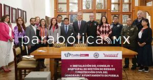 Instala Pepe Chedraui el Consejo Municipal de Gestión de Riesgos y Protección Civil