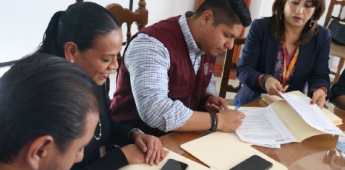 Instala Omar Mu&ntilde;oz Comit&eacute; Municipal Contra las Adicciones (COMCA) de Cuautlancingo