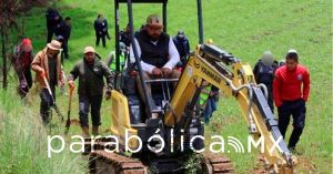 Desarrollan en Santa Rita Tlahuapan acciones de búsqueda de desaparecidos
