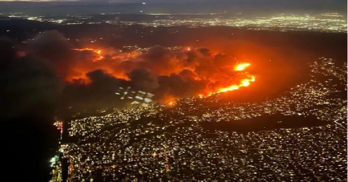 Posponen producción de series y premiaciones por incendios forestales en Los Ángeles