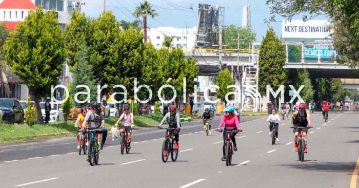 Participan más de 8 mil personas en la Vía Recreativa edición “Mes de los Abuelos”: Movilidad