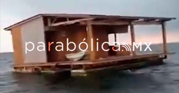 Hallan a 300 km de distancia la estructura de "El Atracadero", un famoso restaurante de Tuxpan