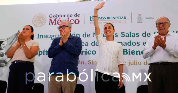Inaugura Sheinbaum nuevas &aacute;reas m&eacute;dicas del Hospital Pedi&aacute;trico IMSS Bienestar en Culiac&aacute;n
