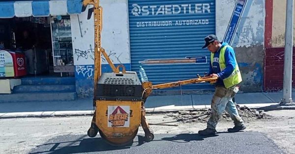 Reparación de baches mejora el traslado en la capital: Ayuntamiento de Puebla
