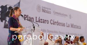 &ldquo;No nos vamos a ir de La Mixteca durante todo el sexenio", asegura Sheinbaum en Oaxaca