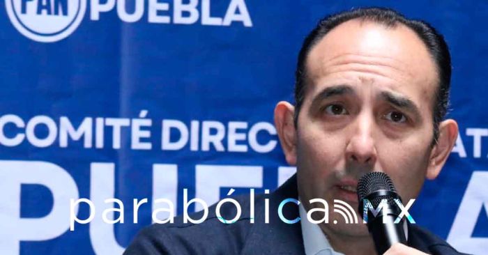 Protesta el PAN de Puebla contra la Reforma Judicial