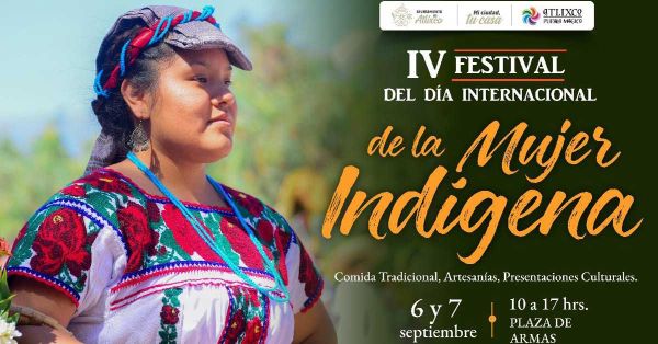 Celebra Atlixco el IV Festival de la Mujer Indígena
