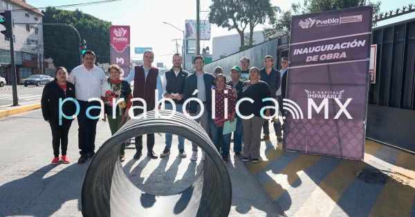 Entrega Pepe Chedraui Red de Alcantarillado Pluvial en la colonia Santa Cruz Los Ángeles