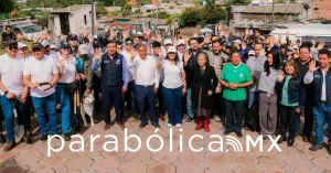 Encabeza Lupita Cuautle una Jornada de Reforestación en San Andrés Cholula