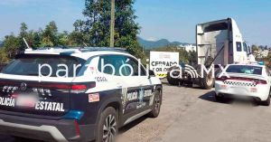 Recupera SSP un tractocami&oacute;n robado tras una persecuci&oacute;n en Teziutl&aacute;n