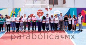 Inaugura Lupita Cuautle mural sobre juventudes