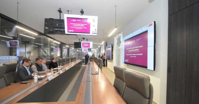 Encabeza Pepe Chedraui mesa de trabajo con miembros del SESNSP