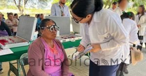 Atiende Conalep salud visual de poblaci&oacute;n en Huaquechula