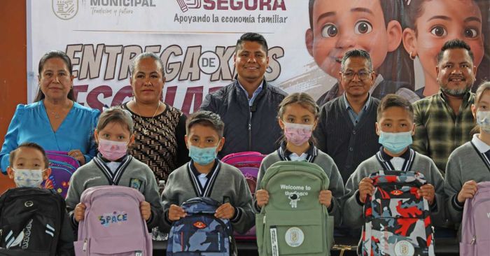 Lleva Omar Muñoz el programa &quot;Escuela Segura&quot; en primarias de Cuautlancingo