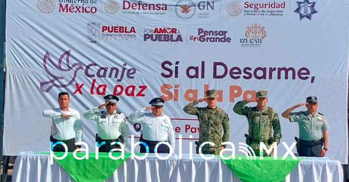 Llevan a Izúcar de Matamoros campaña de desarme