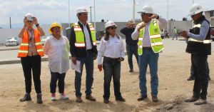 Supervisan avances en obras clave para el desarrollo