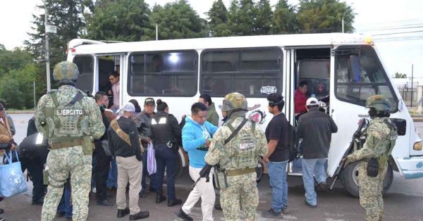 Realiza gobierno de Puebla operativos en transporte público