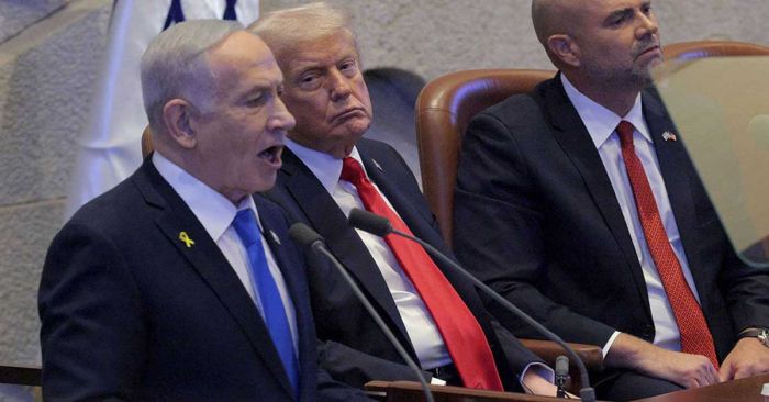 Llama Netanyahu a Trump como "el mejor amigo" de Israel