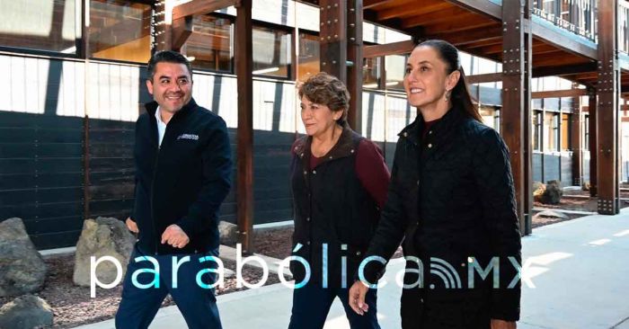 Recorre Sheinbaum &nbsp;el Parque Ecol&oacute;gico Lago de Texcoco