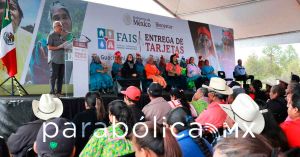 Entrega Bienestar apoyos en el corazón de la Sierra Tarahumara de Chihuahua