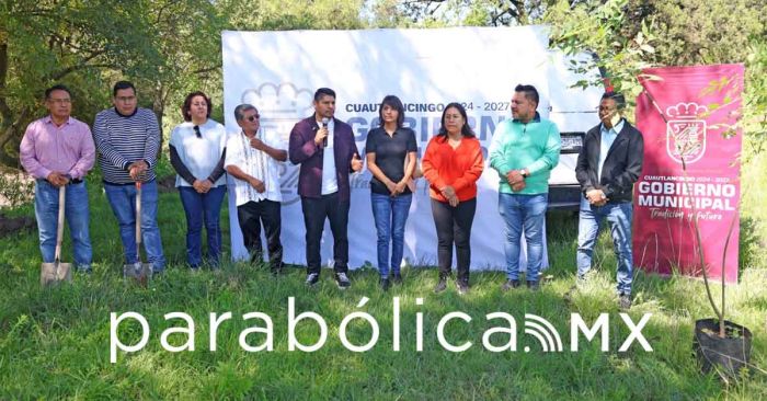 Se busca la reforestación en San Lorenzo Almecatla: Omar Muñoz