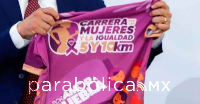 Presenta Deporte estatal la Carrera por las Mujeres y la Igualdad