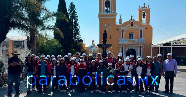 Promueven el Turismo Comunitario entre estudiantes de Puebla capital; visitan Nealtican