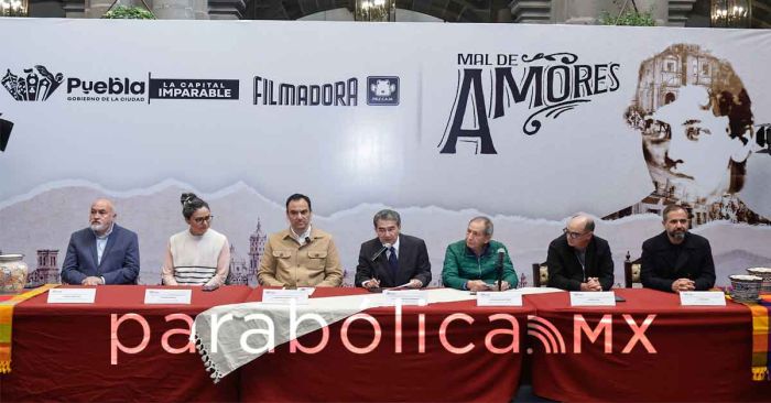 Filmarán la serie &quot;Mal de Amores” en la capital poblana