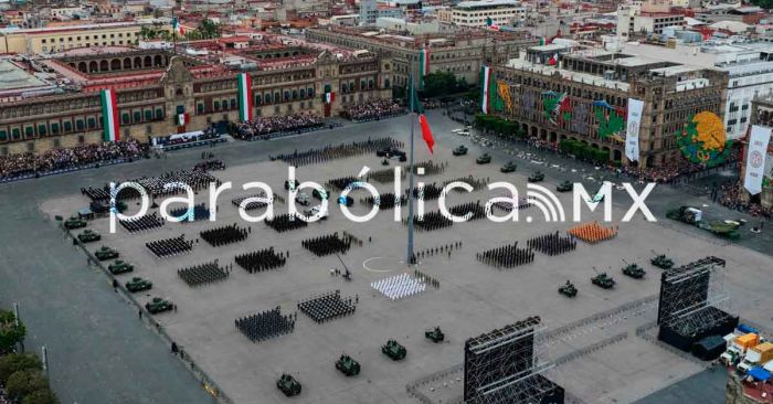 Encabeza Claudia Sheinbaum el Desfile Cívico Militar por el Aniversario de la Revolución