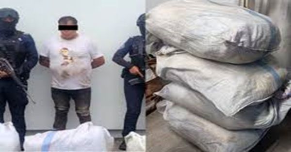 Aseguran 65 kilogramos de marihuana a la altura de en Perif&eacute;rico Ecol&oacute;gico