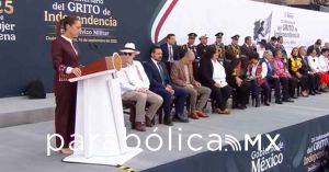 Repudia Sheinbaum intentona injerencista en su discurso por el Desfile Cívico Militar