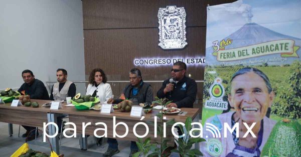 Invita Congreso a la Feria del Aguacate a realizarse en Atlixco&nbsp;