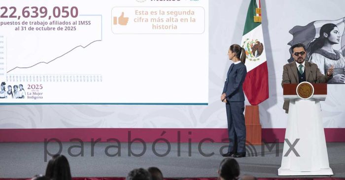 Alcanza M&eacute;xico 22.6 millones de empleos en octubre