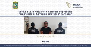 Detienen a Juan Carlos N. es acusado por homicidio