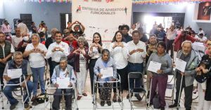 Atiende Tonantzin Fernández a cholultecas en Complejo Cultural