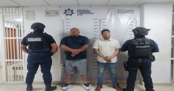 Hay dos hombres detenidos por delitos contra la salud en Cuautlancingo