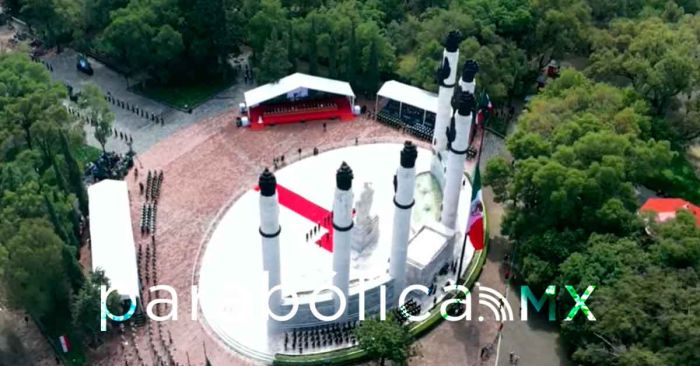 Rememora Sheinbaum heroísmo de los Niños Héroes de Chapultepec