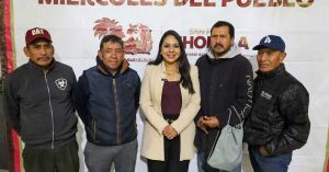 Atiende Tonantzin Fern&aacute;ndez a vecinos en jornada del Mi&eacute;rcoles del Pueblo