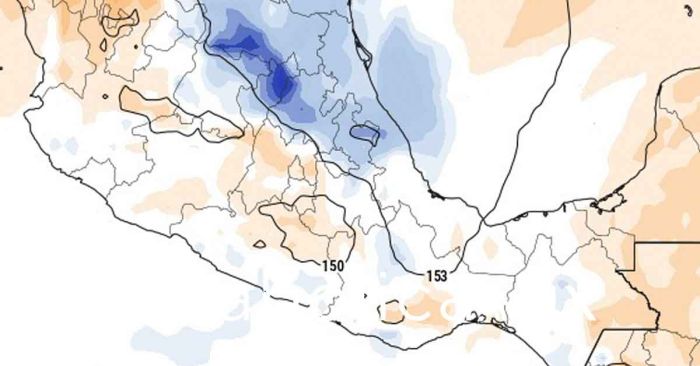 Alerta Segob estatal por lluvias del Frente Frío 19