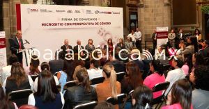 Formaliza Pepe Chedraui colaboración interinstitucional a favor de las poblanas