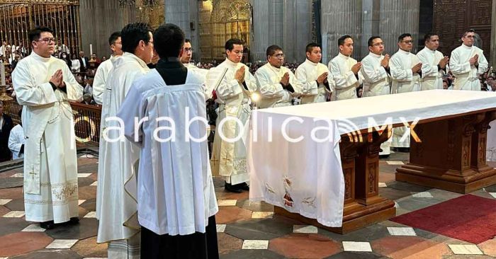 Ordenan a 11 nuevos sacerdotes en la Catedral Metropolitana