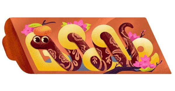 Celebra Google el A&ntilde;o Nuevo Chino 2025 con un juego relacionado al A&ntilde;o de la Serpiente