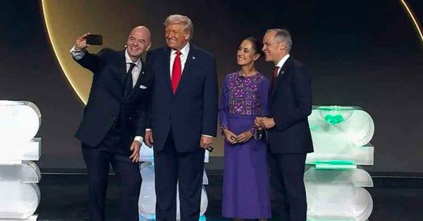 Congrega sorteo del Mundial 2026 por primera vez a mandatarios de Am&eacute;rica del Norte