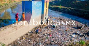 Realiza ayuntamiento limpieza en los vasos reguladores “Puente Negro” y “El Santuario”